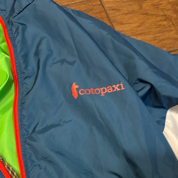 Cotopaxi Teca Half Zip Blue and Green Color Block Jacket-Unisex - Picture 3 of 8